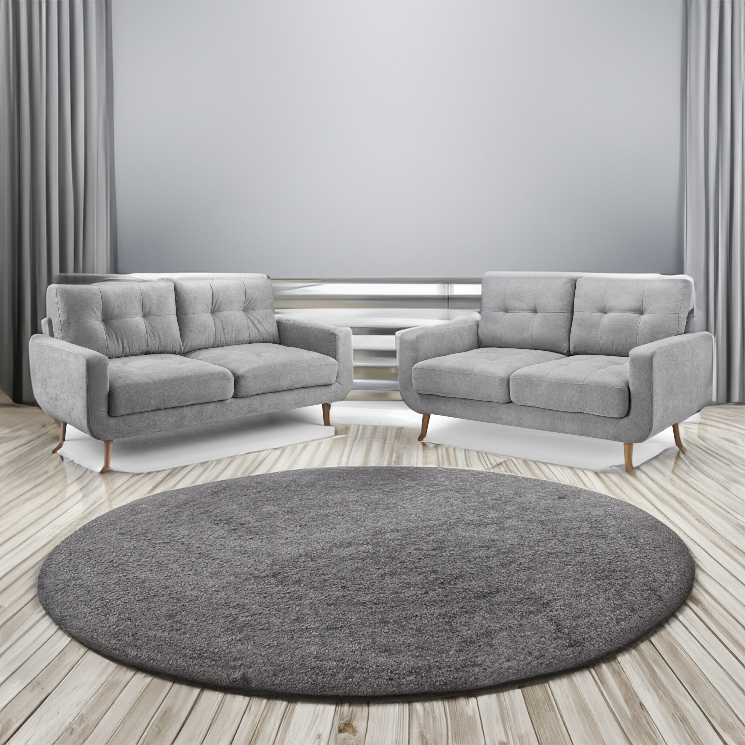 Aurora Sofa Grey 3+2 Set - bacground-square(1)